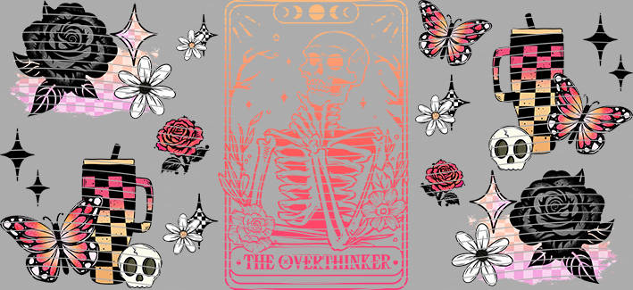 16oz Distressed Checkered-DC-7